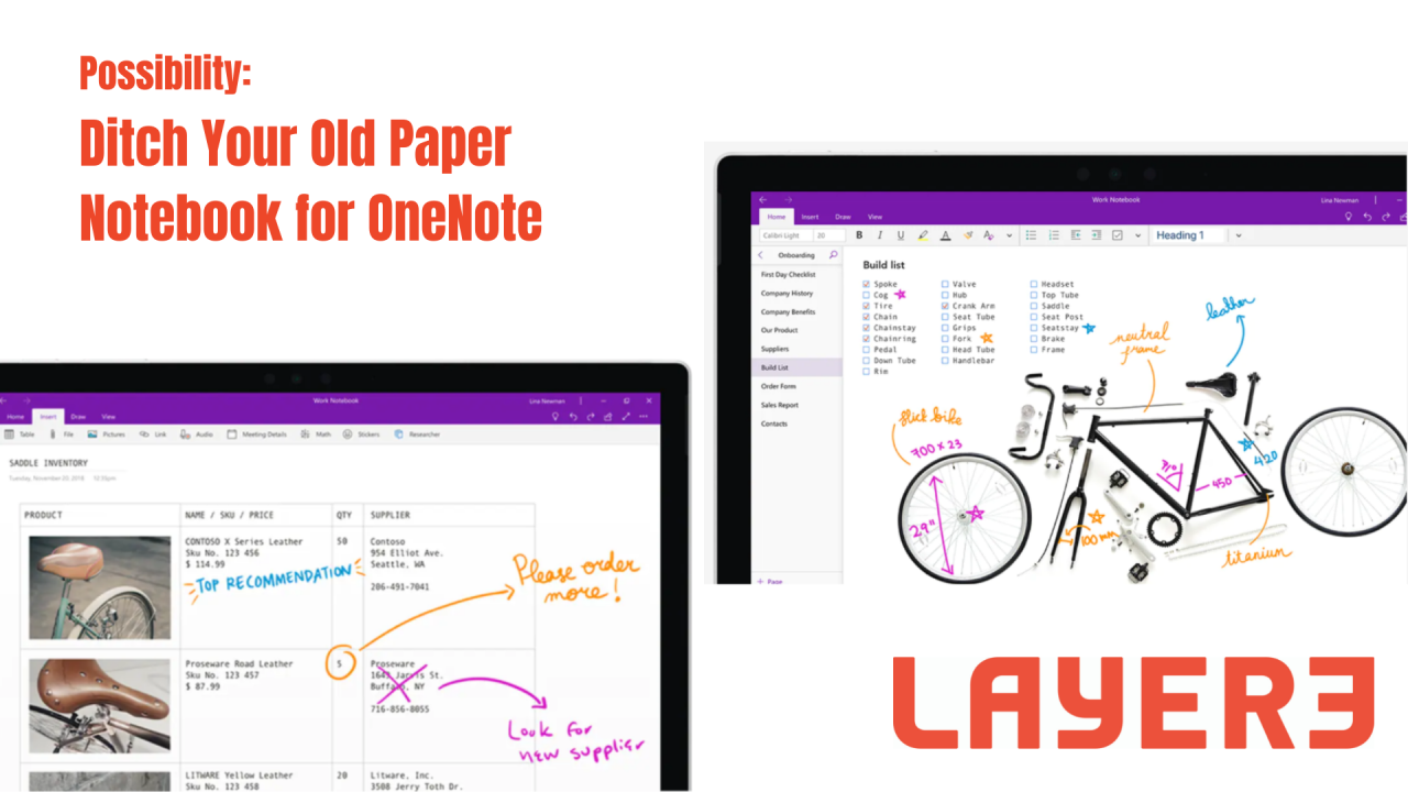Featured image for “Ditch Your Old Notebook for OneNote”